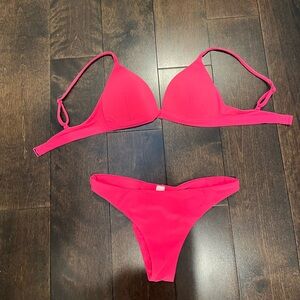 Hot pink Lululemom Bikini